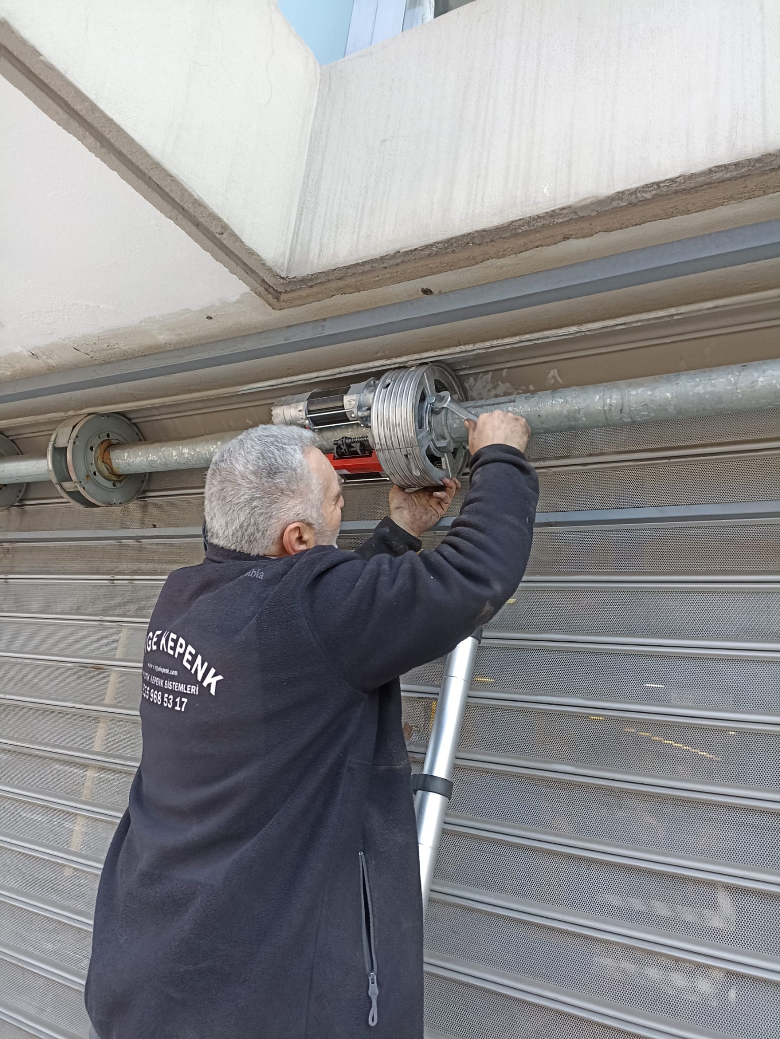 Simge Kepenk teknik servis uygulaması